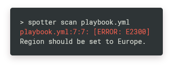 spotter checks security