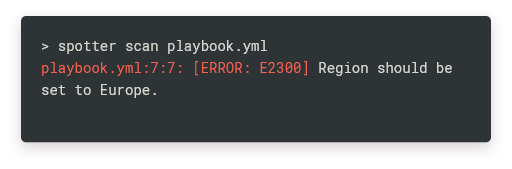 spotter checks security