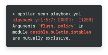 spotter checks validation